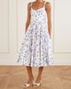 EMILIA WICKSTEAD Elita belted floral-print cotton-poplin midi dress - 2