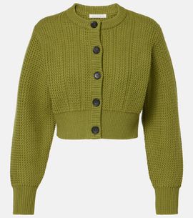 Emilia Wickstead Emilia Wickstead Albert cropped wool cardigan