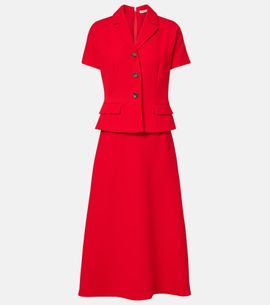 Emilia Wickstead Emilia Wickstead Alexina wool crêpe midi dress