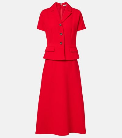 Emilia Wickstead Emilia Wickstead Alexina wool crêpe midi dress