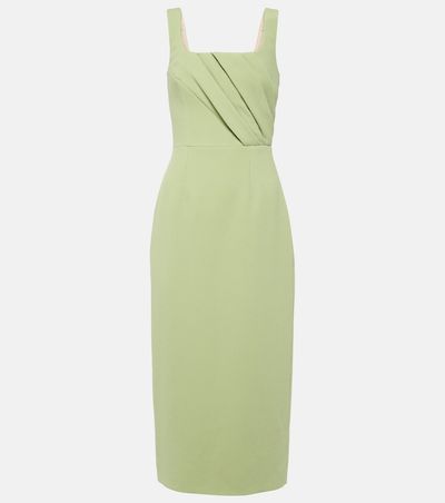 Emilia Wickstead Emilia Wickstead Arina pleated crÃªpe midi dress