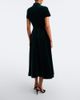 Emilia Wickstead Emilia Wickstead Camilla belted cotton velvet midi dress - 6