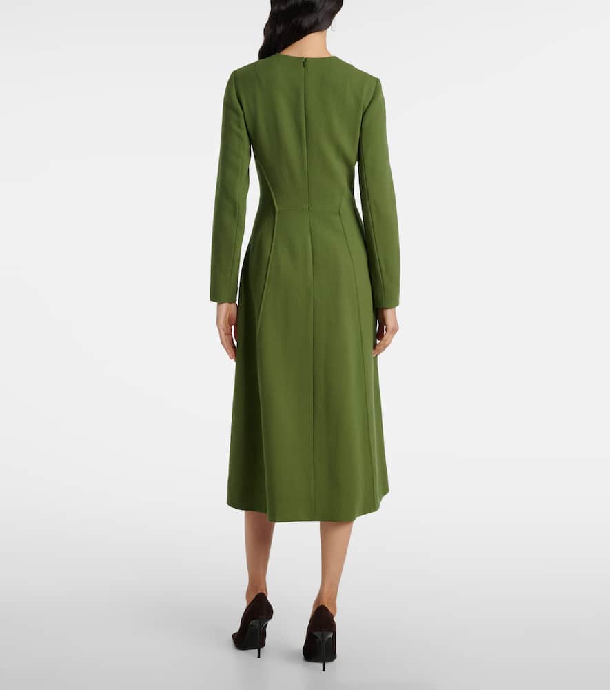emilia wickstead kate a line wool crepe dress Simplicity Dresses S9780 – The Fold Line main image 0