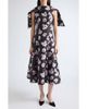Emilia Wickstead Emilia Wickstead Cyralisse Cape Sleeve Dress - 1