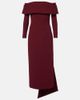 Emilia Wickstead Emilia Wickstead Derika off-shoulder crÃªpe midi dress - 1