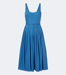 Emilia Wickstead Emilia Wickstead Eglantine belted cotton poplin midi dress