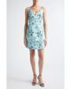 Emilia Wickstead Emilia Wickstead Einna Blue Magnolia Taffeta Faille Minidress - 1