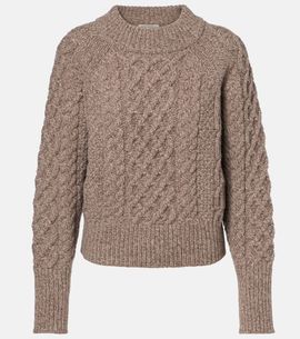 Emilia Wickstead Emilia Wickstead Emory cable-knit wool sweater