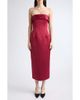 Emilia Wickstead Emilia Wickstead Keeley Strapless Satin Cocktail Dress - 1