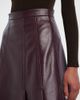 Emilia Wickstead Emilia Wickstead Kensie high-rise leather midi skirt - 4