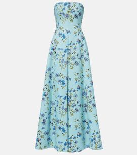 Emilia Wickstead Emilia Wickstead Ragna floral taffeta faille gown