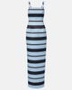 Emilia Wickstead Emilia Wickstead Regina striped taffeta faille maxi dress - 1