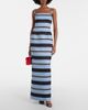 Emilia Wickstead Emilia Wickstead Regina striped taffeta faille maxi dress - 2