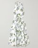 EMILIA WICKSTEAD Norika belted floral-print cotton-poplin midi shirt dress - 1