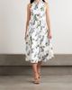 EMILIA WICKSTEAD Norika belted floral-print cotton-poplin midi shirt dress - 2