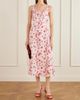 EMILIA WICKSTEAD Verena ruched floral-print silk midi dress - 2