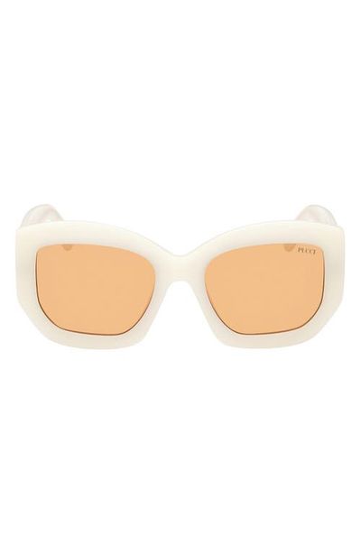 Emilio Pucci Emilio Pucci 54mm Geometric Sunglasses