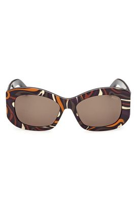 Emilio Pucci Emilio Pucci 57mm Rectangular Sunglasses
