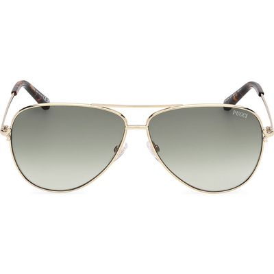 Emilio Pucci Emilio Pucci 60mm Pilot Sunglasses