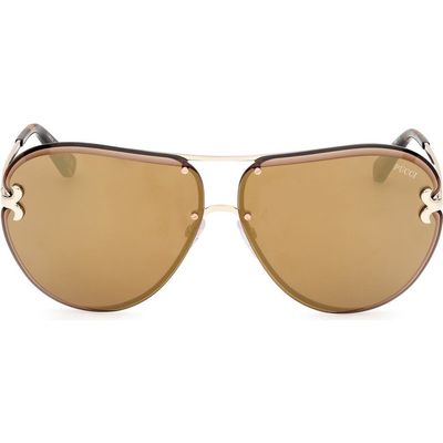 Emilio Pucci Emilio Pucci 66mm Oversize Pilot Sunglasses