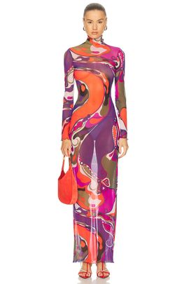 Emilio Pucci Emilio Pucci Long Sleeve Dress