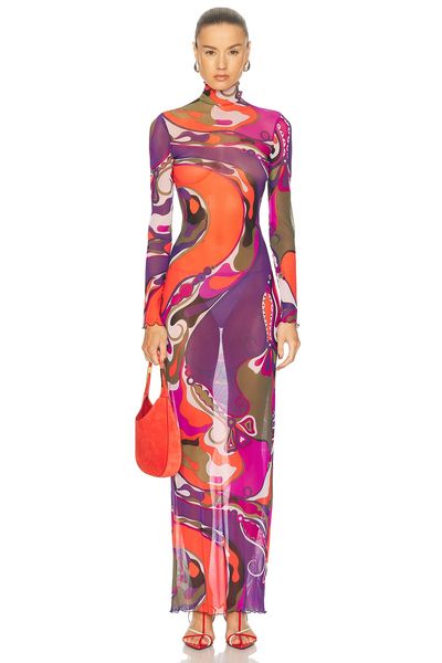 Emilio Pucci Emilio Pucci Long Sleeve Dress
