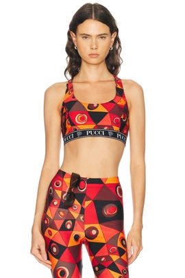 Emilio Pucci Emilio Pucci Lycra Sports Bra