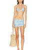 Emilio Pucci Emilio Pucci Lycra Tie Triangle Bikini Bra Top - 4