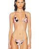 Emilio Pucci Emilio Pucci Lycra Triangle Bikini Bra Top - 1
