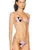 Emilio Pucci Emilio Pucci Lycra Triangle Bikini Bra Top - 2