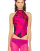 Emilio Pucci Emilio Pucci Silk Twill Tie Top - 1