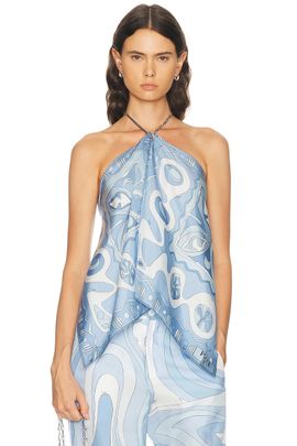 Emilio Pucci Emilio Pucci Silk Twill Top