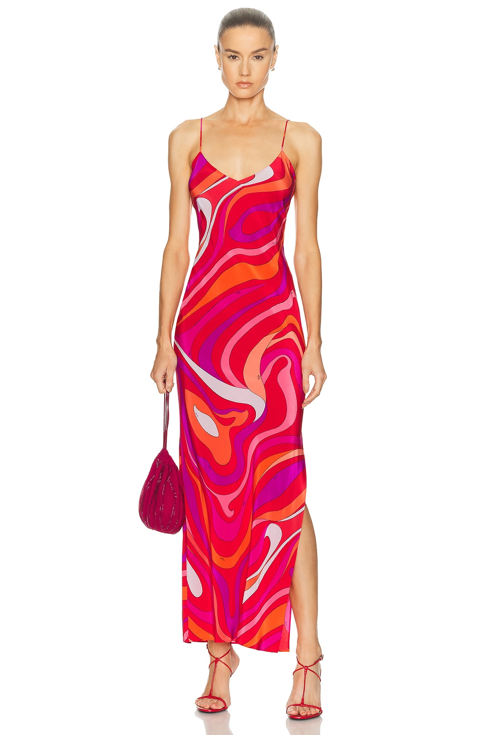 Emilio Pucci - V-Neck Maxi Dress