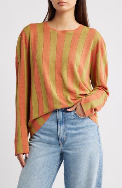 EMILY DAWN LONG EMILY DAWN LONG Carlington Stripe Shell