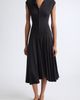 EMILY DAWN LONG EMILY DAWN LONG Farrah Zip-Up Jersey Midi Dress - 1
