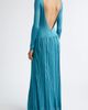 EMILY DAWN LONG EMILY DAWN LONG Kingsley Pleated Long Sleeve Column Dress - 2