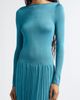 EMILY DAWN LONG EMILY DAWN LONG Kingsley Pleated Long Sleeve Column Dress - 4