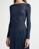 EMILY DAWN LONG EMILY DAWN LONG Kingsley Pleated Long Sleeve Drop Waist Column Dress - 4