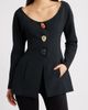 EMILY DAWN LONG EMILY DAWN LONG Wedding Button Blazer - 1
