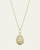 Emily P. Wheeler 18K Air Medallion Necklace with Blue Lace Agate, Aquamarine and Sapphires - 2