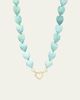 Emily P. Wheeler 18K Amazonite Oversized Heart Beads Necklace - 2