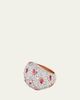 Emily P. Wheeler 18K Rose Gold Sparkle Dome Statement Ring with Diamonds and Sapphires - 2
