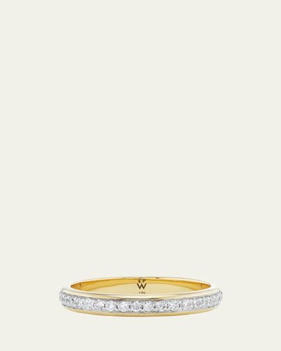 Emily P. Wheeler 18K Yellow Gold Dash Diamond Ring