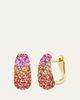 Emily P. Wheeler 18K Yellow Gold Holly Sapphire Huggie Earrings - 1