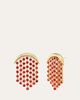 Emily P. Wheeler 18K Yellow Gold Ruby Fringe Earrings - 1