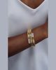 Emily P. Wheeler 18K Yellow Gold Tubogas Diamond Wrap Bracelet - 3
