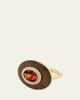 Emily P. Wheeler Balance Ring with Diamonds, Garnet, and Sandalwood - 1