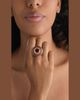 Emily P. Wheeler Balance Ring with Diamonds, Garnet, and Sandalwood - 2