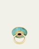 Emily P. Wheeler Balance Ring with Diamonds, Garnet, and Sandalwood - 3