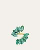 Emily P. Wheeler Emerald Marquis Ring with Apatite - 1